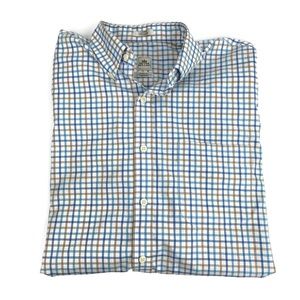 Men's Peter Millar Nanoluxe Easycare Plaid Shirt